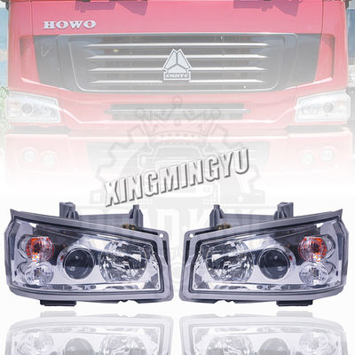 ไฟหน้า Sinotruk อะไหล่สําหรับ 07 Howo OEM WG9719720001 WG9719720002