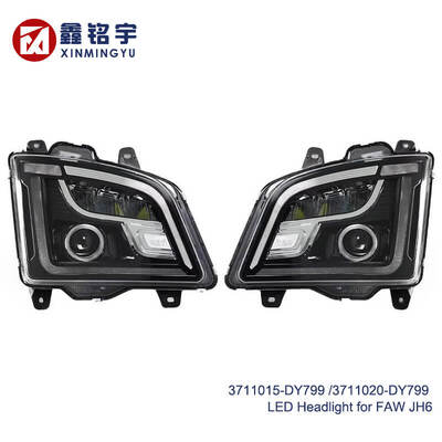 ราคาดี ไฟหน้า LED รถบรรทุก FAW JH6 ไฟสูง เลนส์คู่ ทดแทน 3711015-DY799 3711020-DY799 ออนไลน์