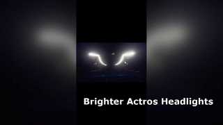 Mercedes Actros ไฟหน้า LED อัพเกรด Super Bright