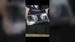 อัพเกรดไฟหน้า LED รถบรรทุก Sinotruk SITRAK